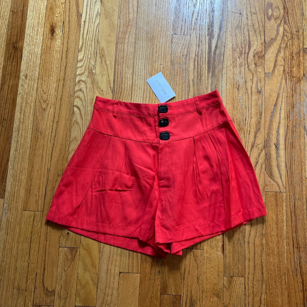 Jealous Tomato High Waist Red Shorts